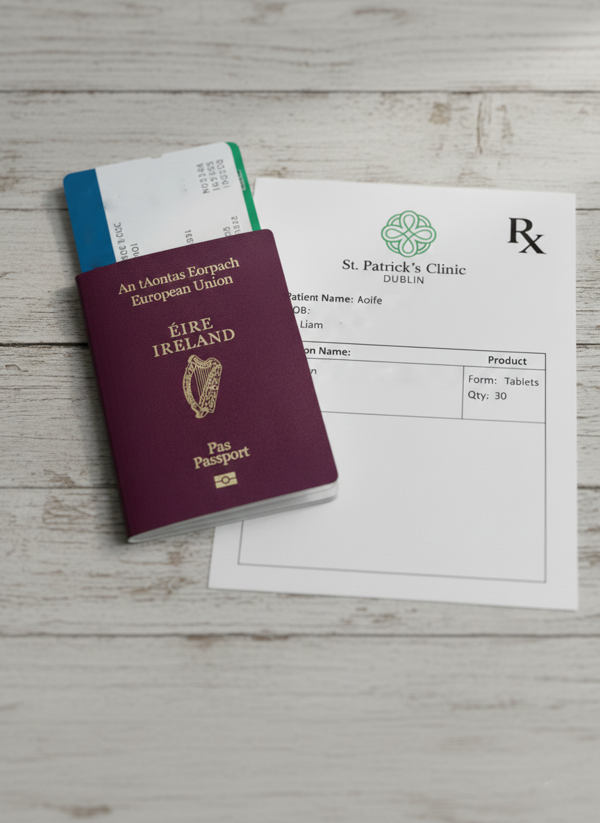 Dispensing and accepting Irish prescriptions abroad