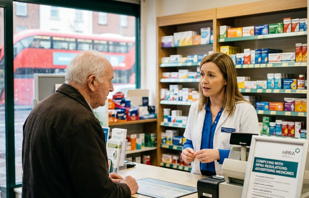 Advertising medicines in Ireland: A guide to HPRA rules for pharmacies